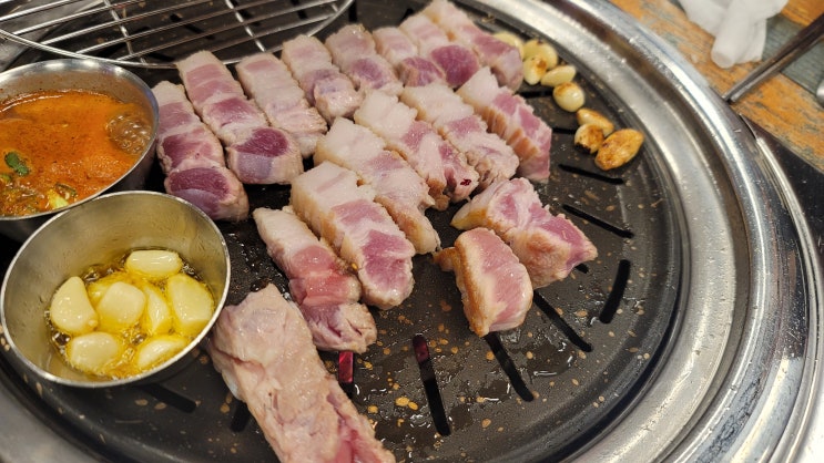  질 좋은 고기를 구워주는 능곡동맛집 육리지