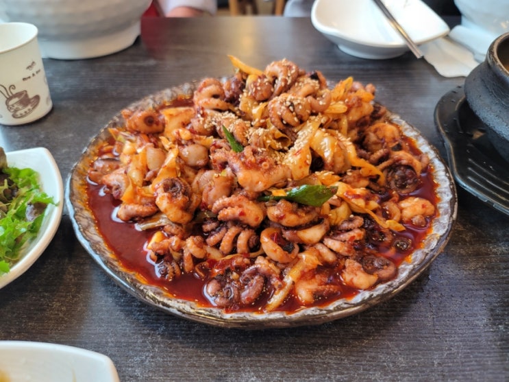  불향 가득한 쭈꾸미요리 쭈꾸미볶음 맛집여행, 김포맛집 양촌맛집 구래동 그집