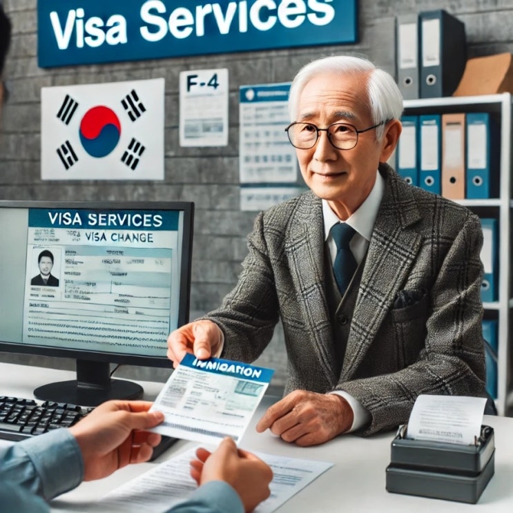  고령 동포의 F-4 체류자격 변경 안내