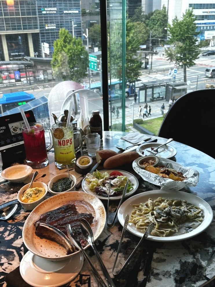  서울역 스테이크 놉스 데이트 맛집 끝판왕 (주차, 콜키지프리, 울프강 세컨브랜드)