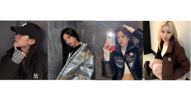 ITZY 있지 크롭패딩 유나 류진 예지 채령 인스타그램 사복패션 파헤치기