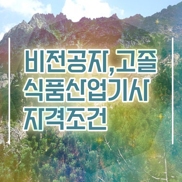  식품산업기사 필기 준비물 식품산업기사 시험자격 온라인 수업으로 쉽고 빠르게 끝낸 전략
