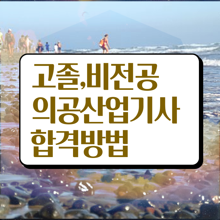 의공산업기사 응시자격 서류 의공산업기사 시험응시조건 학점은행제로 단기간에 준비한 과정