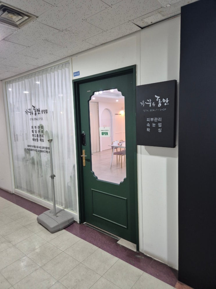  안산 중앙동 속눈썹 연장 숲속눈썹 추천