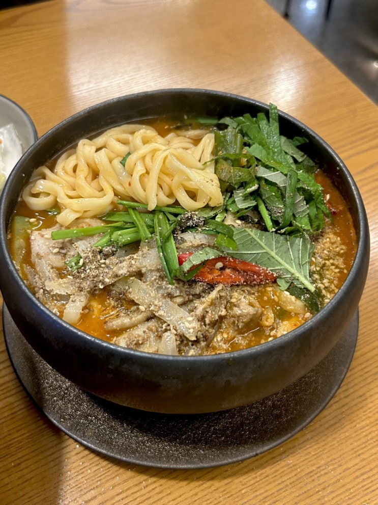  파주심학산맛집 강릉장칼 곱창 장칼국수 추천