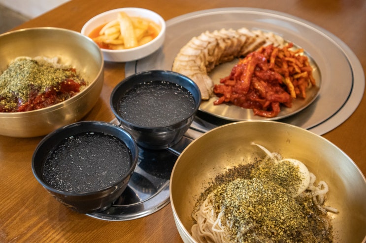  평택역 점심 맛집 속 편하게 즐기는 선바위메밀장터