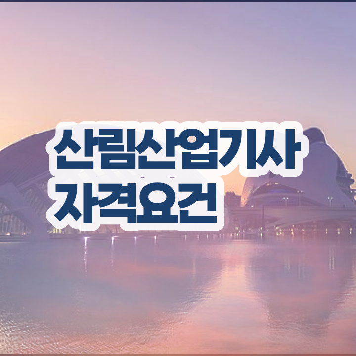  산림산업기사 시험자격 산림산업기사 시험응시자격 온라인 과정으로 편하게 끝낸 방법