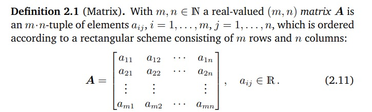 Ch.1 Linear Algebra(2)