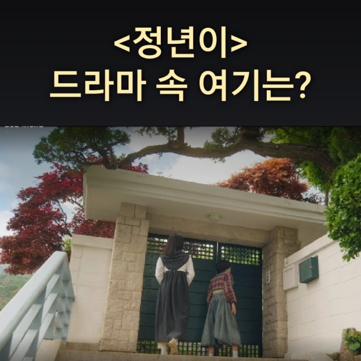  서혜랑과 함께 사는 국극 황태자 문옥경의 집은? 스튜디오 데시멀 드라마 정년이 촬영지