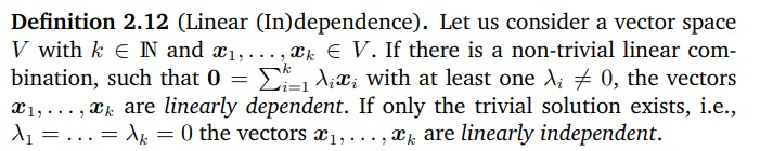  Ch.2 Linear Algebra2