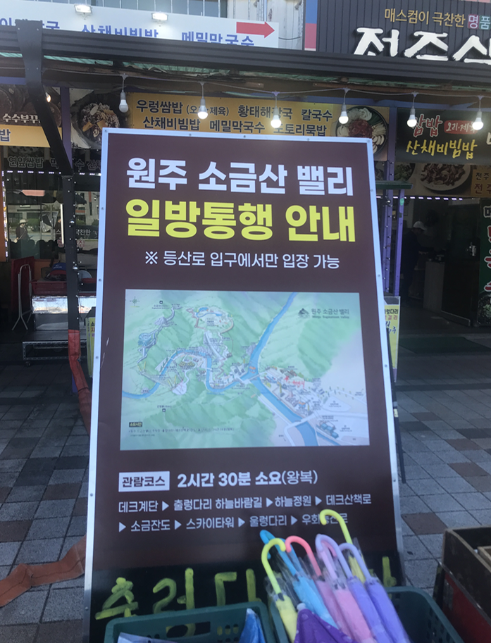  원주 소금산 출렁다리 찍고 석화촌에서 능이백숙