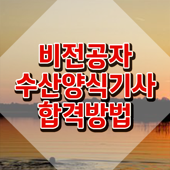  수산양식기사 시험자격 온라인 과정으로 편하게 완료한 노하우
