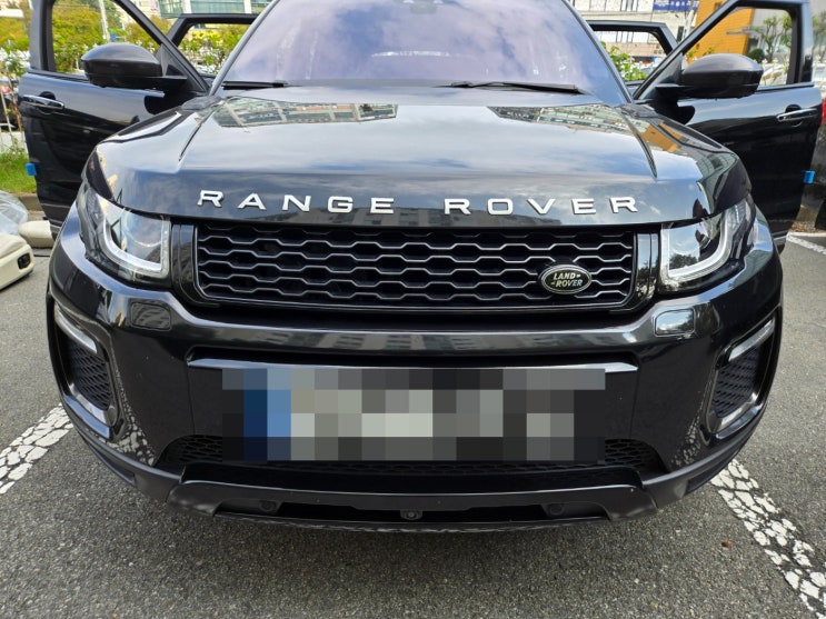  일산 주엽동 실내세차 이보크 중고차세차 퀴퀴 묵은 냄새 제거 청소