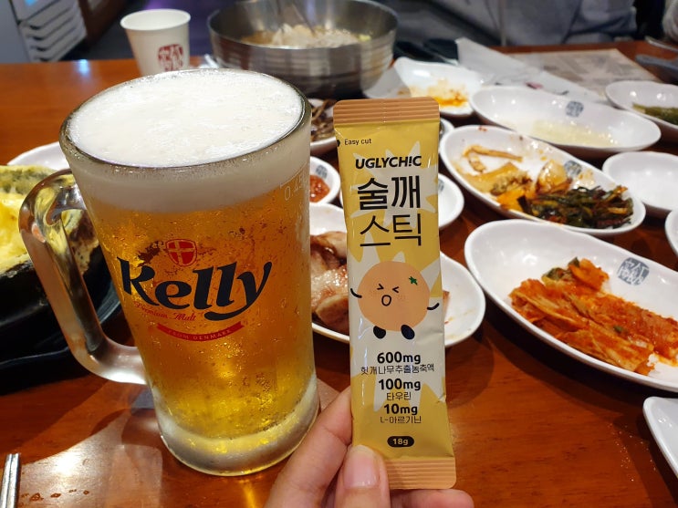  숙취해소제 조합 숙취해소젤리 어글리스틱 맛있어