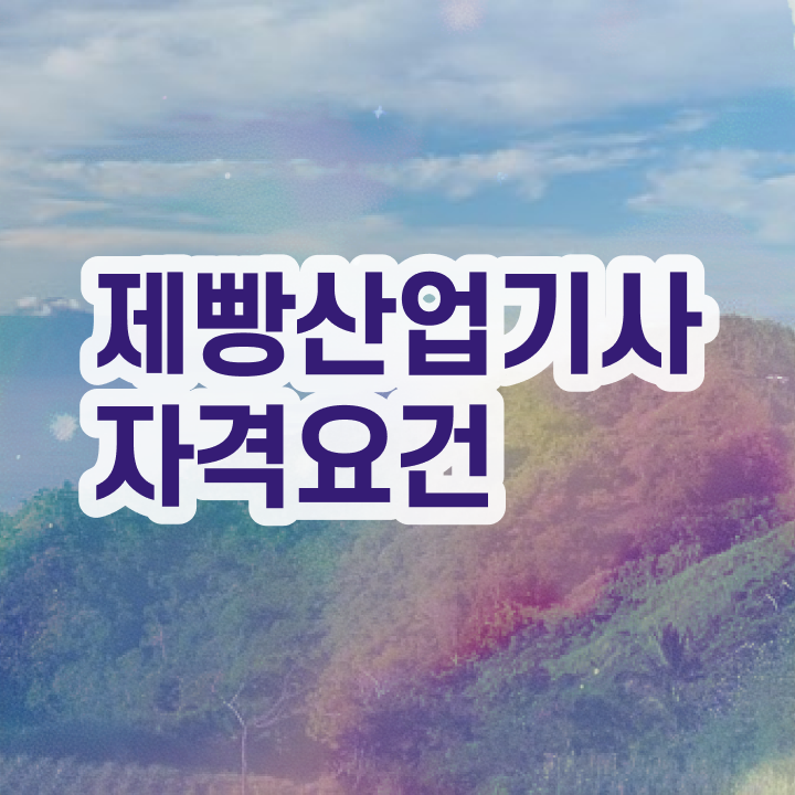  제빵산업기사 자격 요건 제빵산업기사 응시자격 인강으로 편하게 완료한 방법