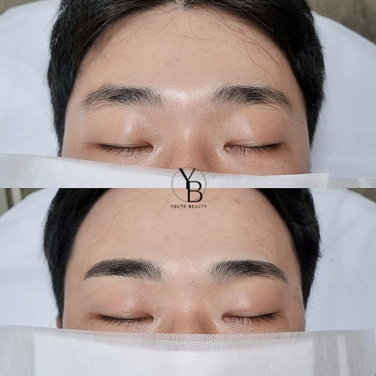  광주남자눈썹문신 추천드려요! feat 유스뷰티