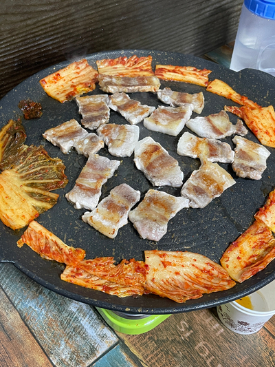  군산 안동집 현지인 맛집 노포 삼겹살 제육볶음