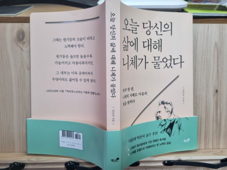 독서 마치며 <오늘 당신의 삶에 대해 니체가 물었다> 강민규