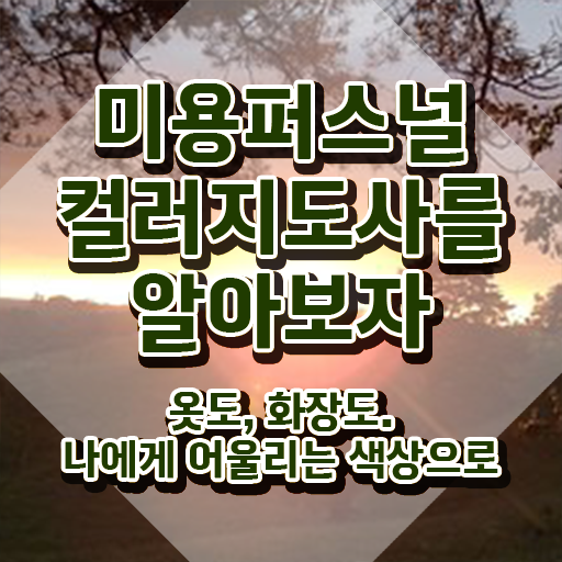 미용퍼스널컬러지도사 , 미용퍼스널컬러지도사 자격증 한달 만에 취득했던 후기 알려드립니다