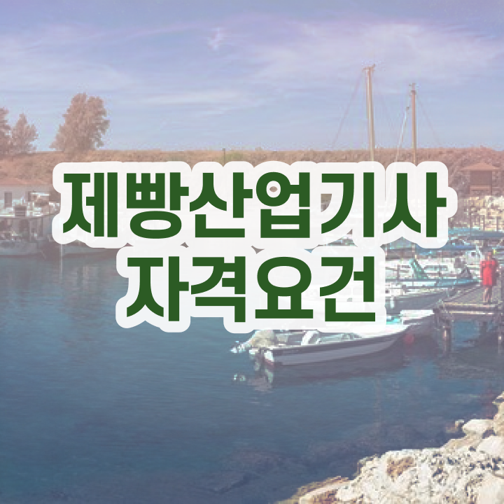  제빵산업기사 취득자격 독학으로 간단하게 완료한 과정