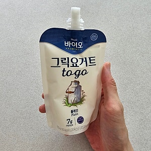 매일유업 짜먹는 파우치형 요거트 '바이오 그릭요거트 투고'
