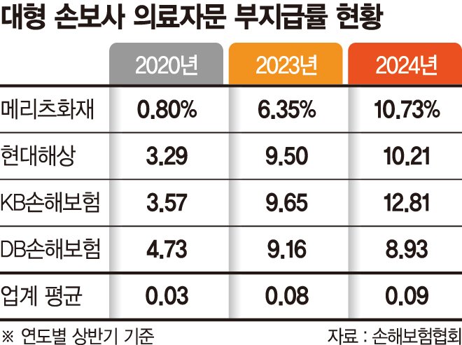 손보사 "과잉진료 막아라" 의료자문 부지급률 껑충 손보사 "과잉진료 막아라" 의료자문 부지급률 껑충