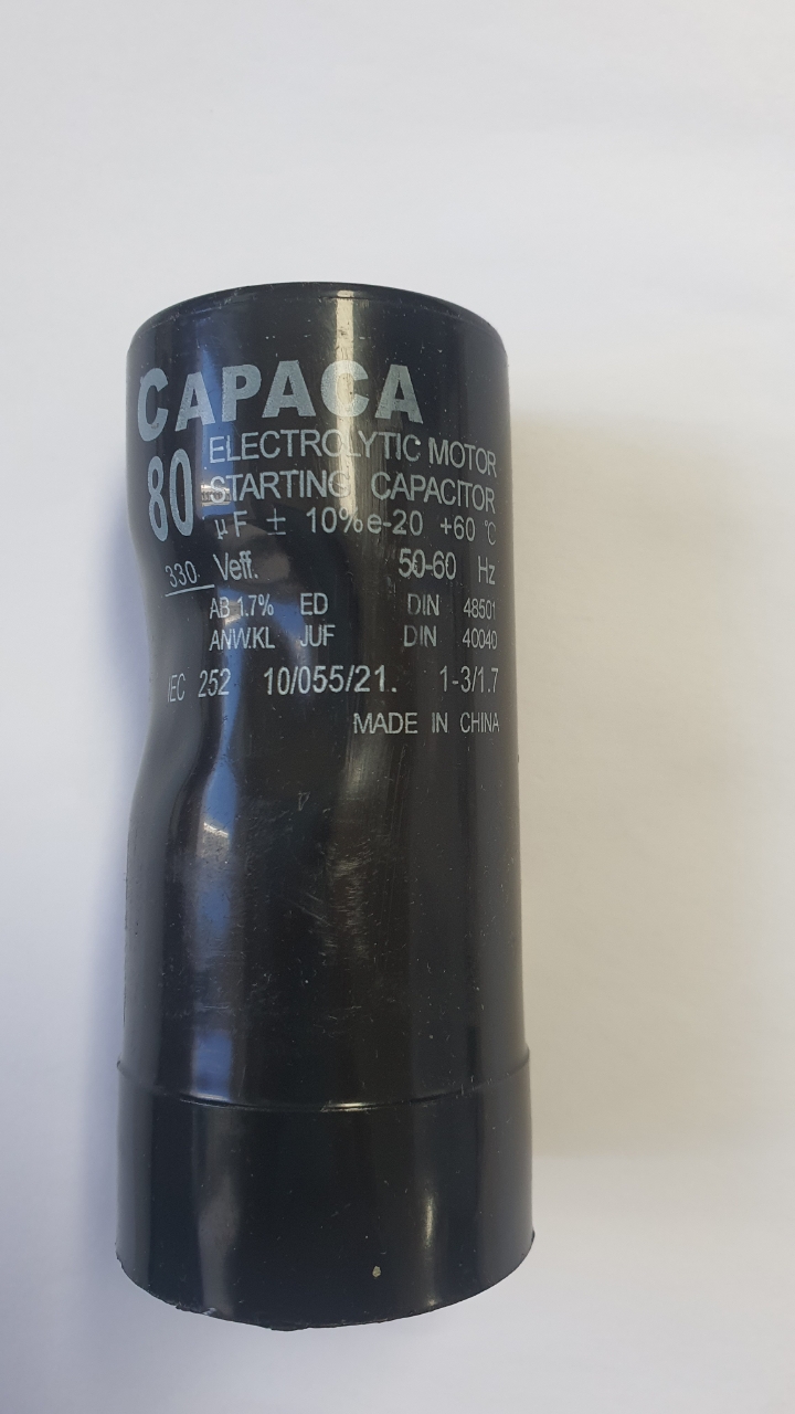  CAPACA starting capacitor 80uF 330V 카파카 호환콘덴서 호환캐패시터 AC콘덴서 안내