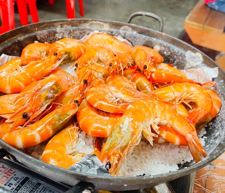  충남 당진 삽교호 맛집 대하구이가 맛있는 보경이네불타는조개구이