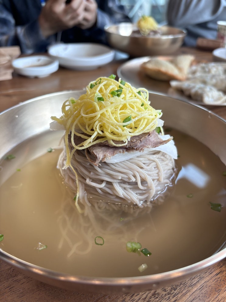  천안아산 평양냉면 맛집 추천 메밀집 내돈내산 후기