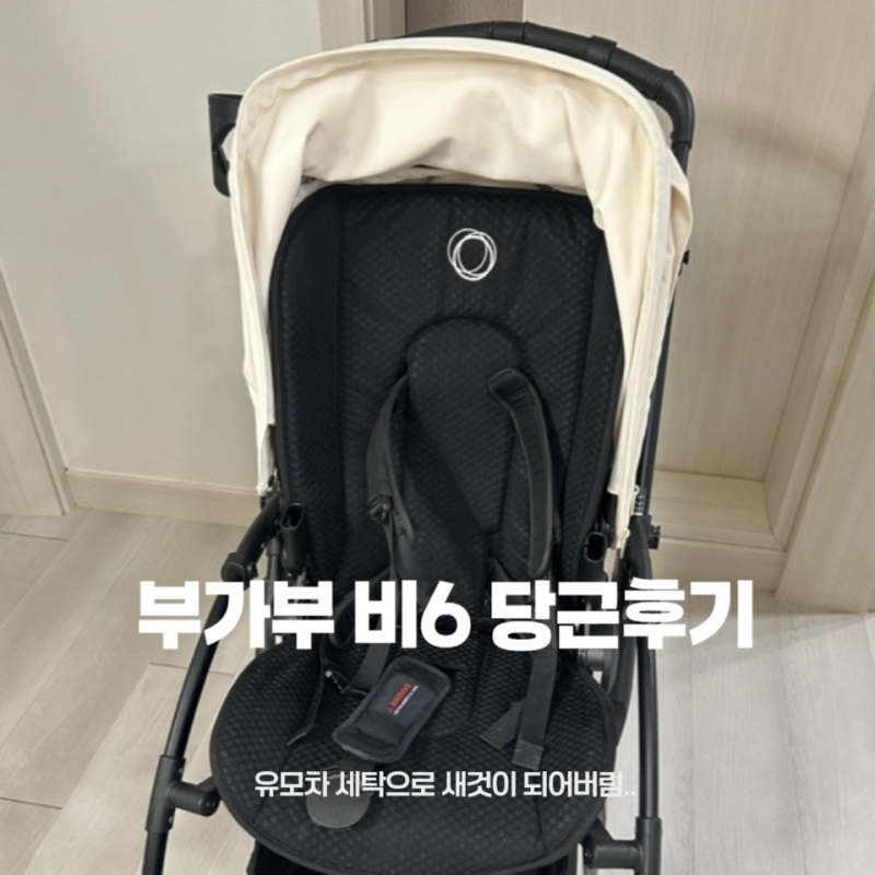 절충형 유모차 부가부 비6 당근 구매후기｜유모차 세탁? 새것이 된 부가부 비6 완전강추!