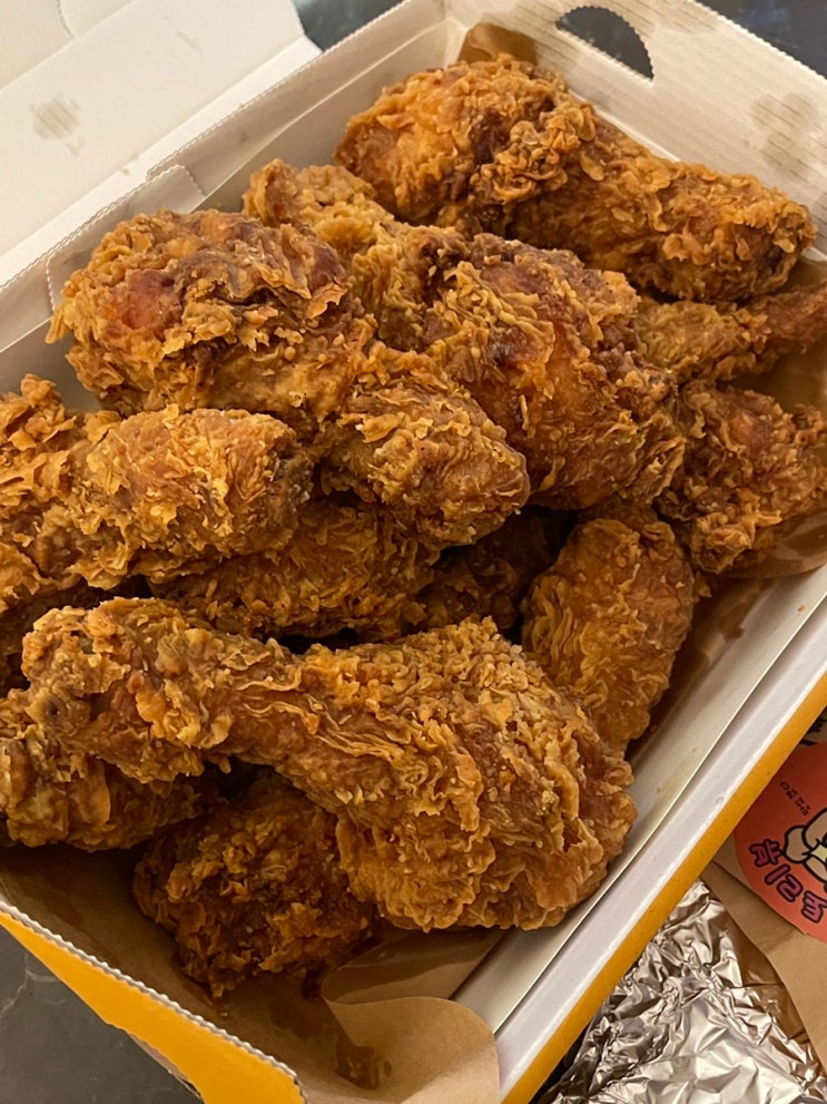  BBQ 황금올리브 핫크리스피 치킨 콤보ㅣ비비큐 매운 치킨 추천 후기