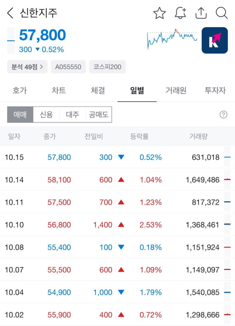 신한투자증권 ETF LP 손실 신한지주 주가 영향은 : 네이버 블로그