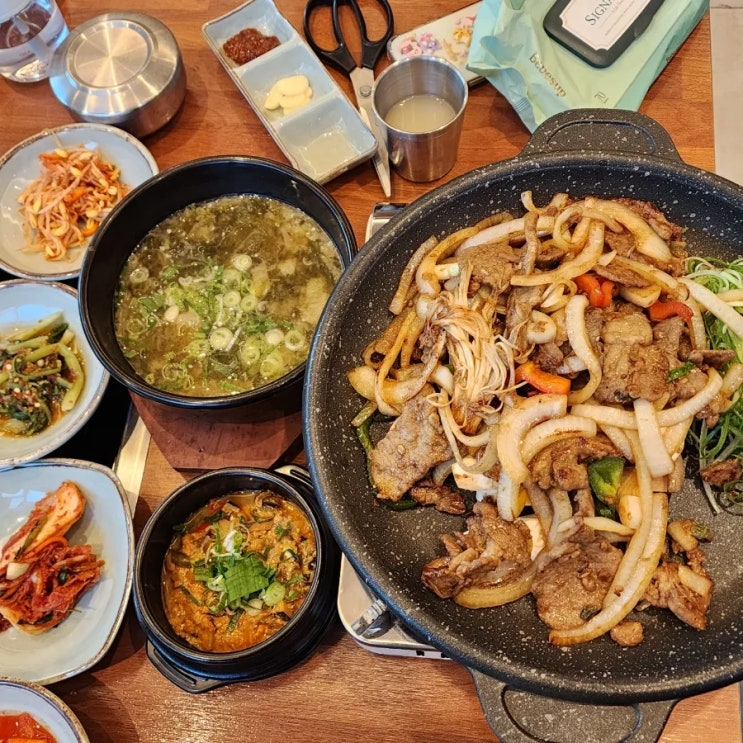  화정동맛집 다담골면옥 본점 불고기우렁쌈밥&수제돈까스 아기랑 솔직후기