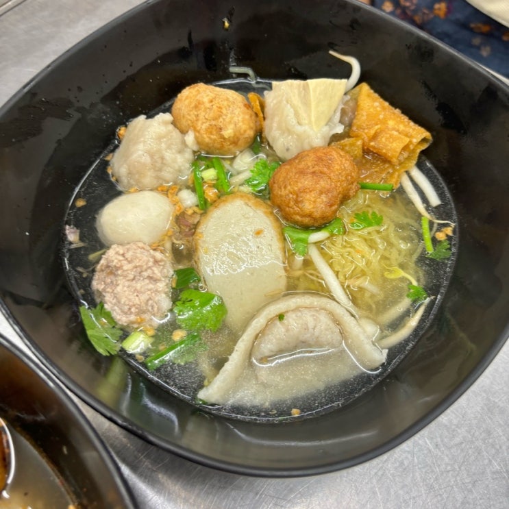  방콕 현지인 맛집에서 아침식사 : 어묵국수집, 제주국수