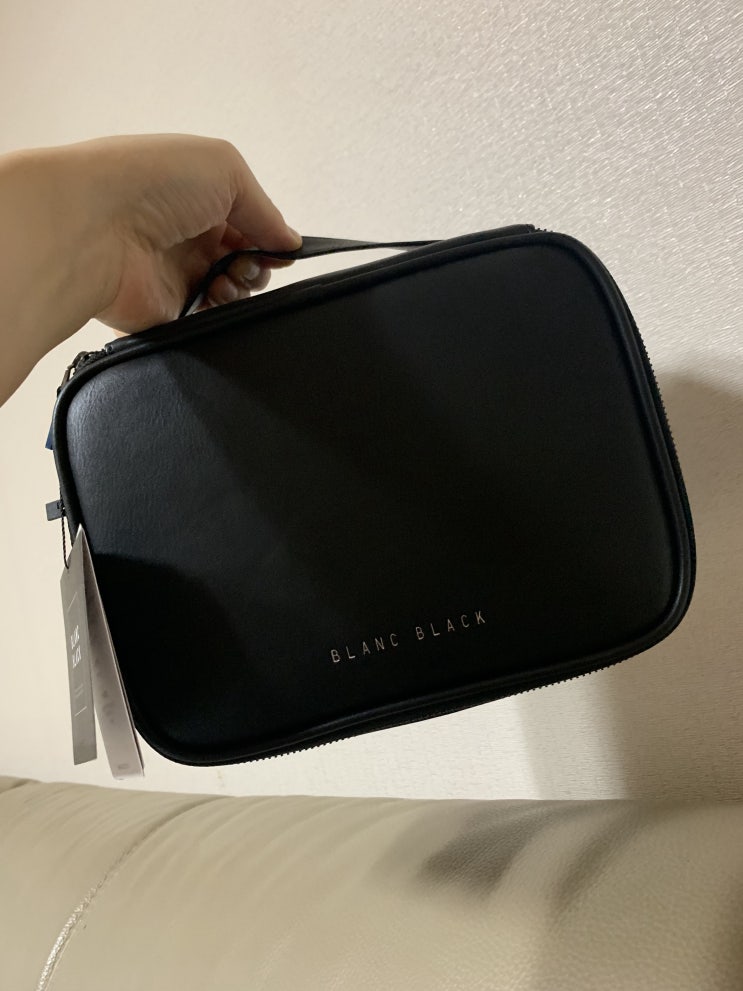  여행용 메이크업파우치 대용량블랑블랙 여행용파우치