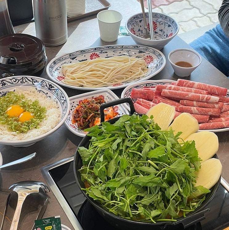  마산 맛집 안민옥샤브칼국수 마산직영점:주말 점심 가족외식