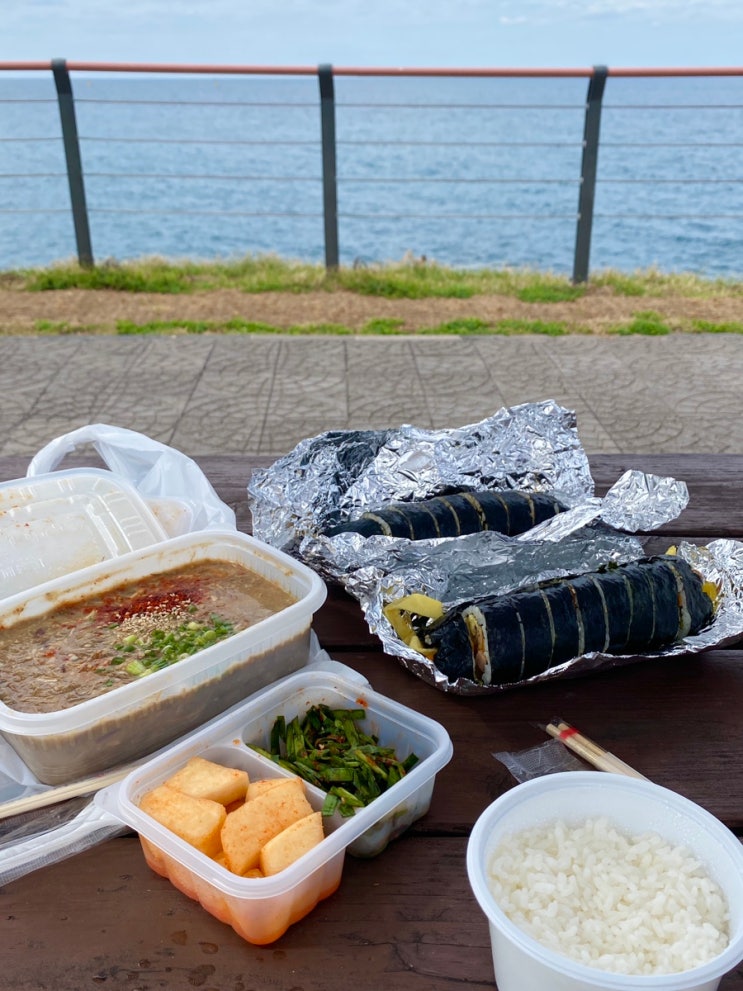  [제주도] 오직 제주에서 김밥 투어_다정이네김밥 & 제주시새우리 포장후기