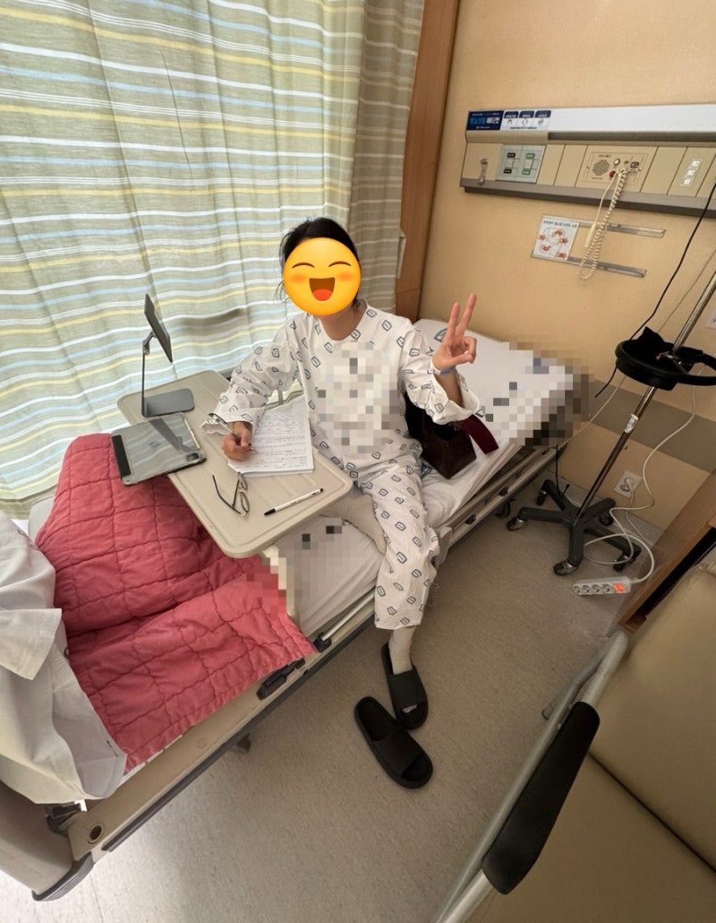 예민보스의 신장암 로봇수술후기 1(수술전날입원,수술준비)