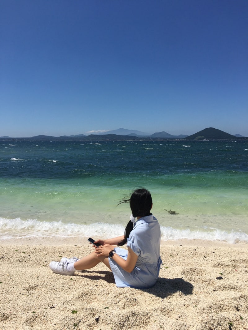 여름 휴양지 제주도 5박 6일 심플한 커플룩 시밀러룩 코디 모음 지그재그가성비 쇼핑몰 여친....