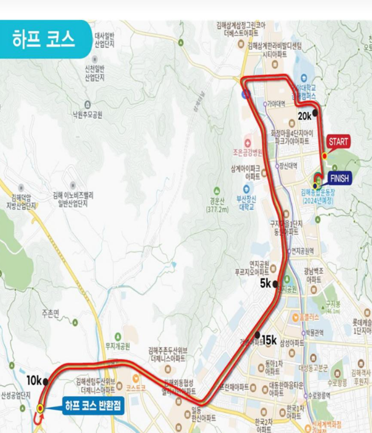 경남 김해 <b>전국 체전</b> 하프 <b>마라톤</b> 경기 중 승용차 <b>선수</b> 충격