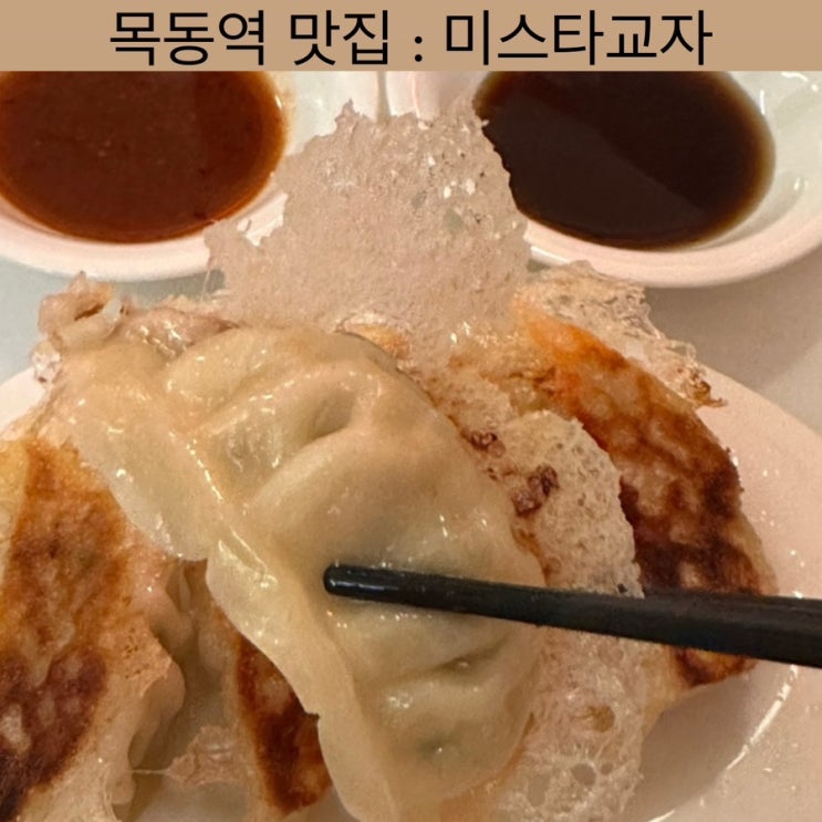  목동역 맛집 [미스타교자] - 목동 술집, 강서구 술집, 양천구 맛집