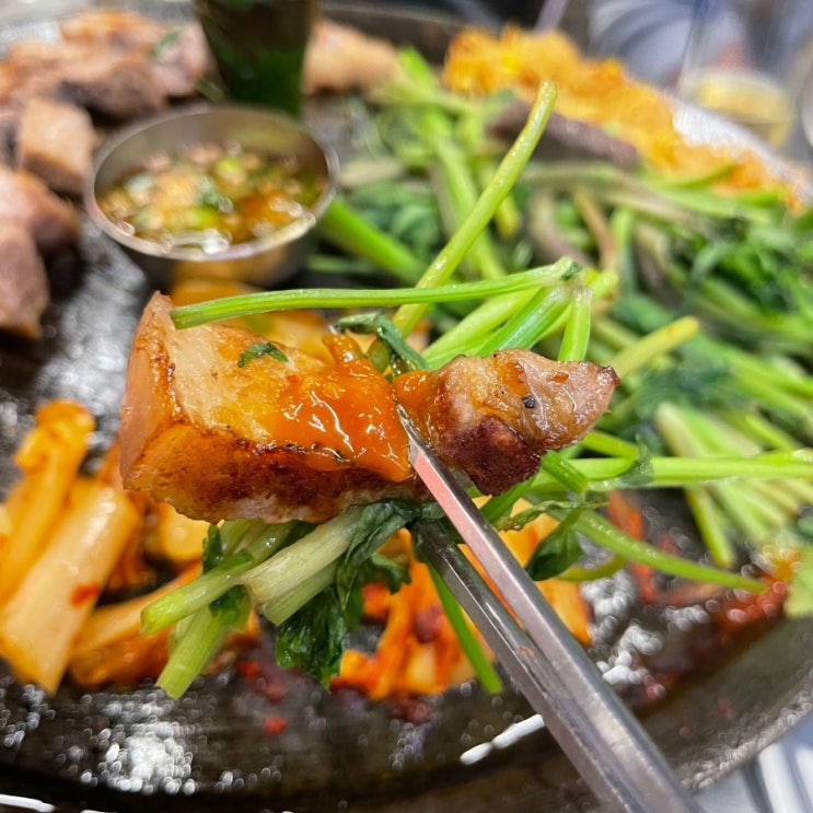  [목구멍]여주 미나리 삼겹살 맛집 내돈내산 솔직후기