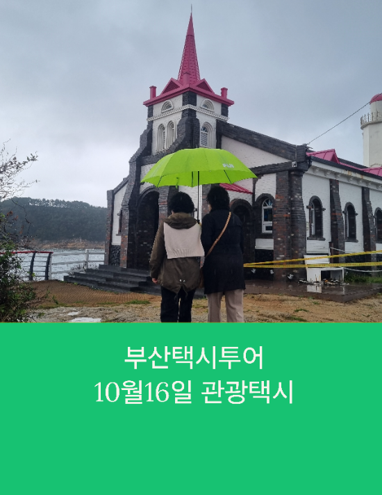  부산관광택시투어 부산관광대표택시 고객만족도우수택시