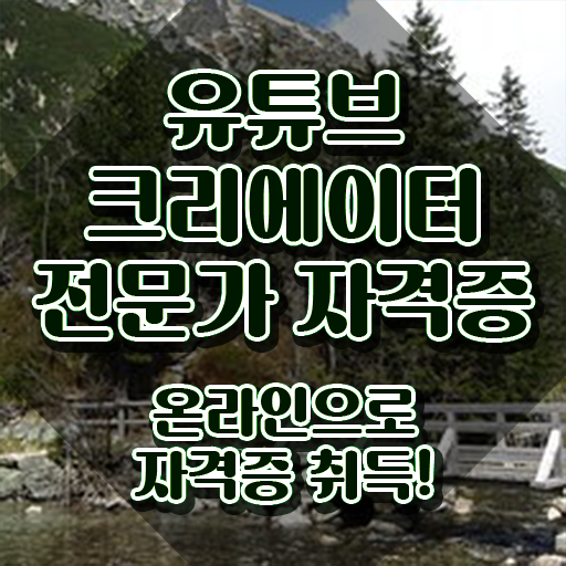 유튜브크리에이터전문가 전문가 , 유튜브크리에이터전문가 자격증 직장인도 쉽게 준비한 과정 , 온라인 무료강의