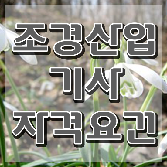  조경산업기사 취업 조경산업기사 응시자격 인강으로 쉽고 빠르게 끝낸 비법