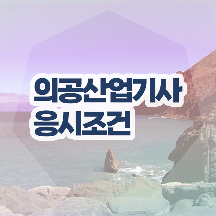  의공산업기사 자격요건 인강으로 단기간에 끝낸 전략