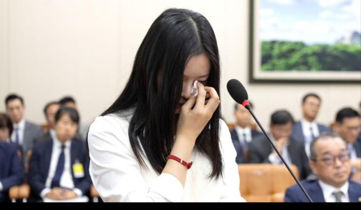 뉴진스 하니 국정감사 따돌림 호소 어도어 김주영
