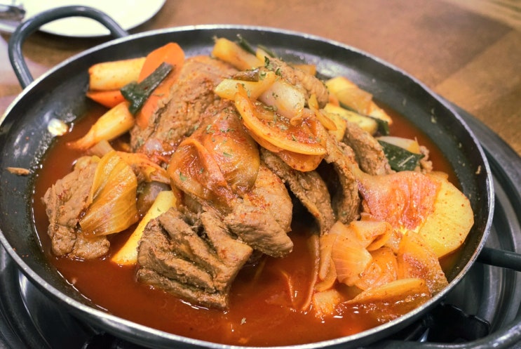  신제주맛집 가성비 좋은 갈비찜 즐기기 "더통큰집" 후기