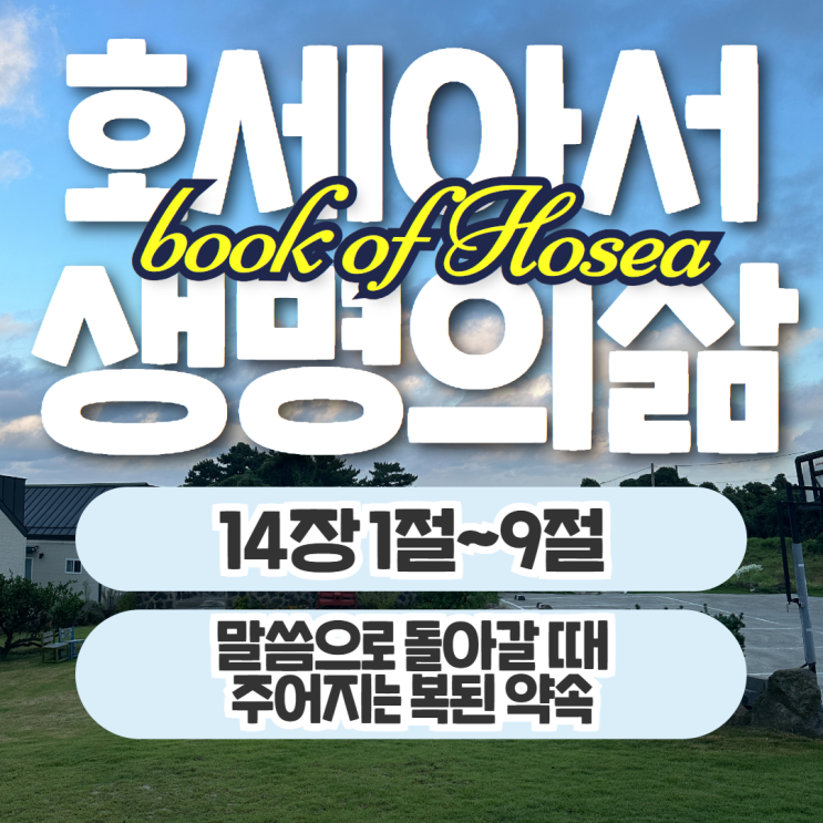 생명의삶 10월 17일 호세아 14장 1절~9절: 말씀으로 돌아갈 때 생명의삶 10월 17일 호세아 14장 1절~9절: 말씀으로 돌아갈 때