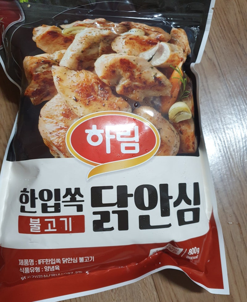 하림 IFF한입쏙 닭안심 불고기 칼로리, 영양성분, 맛 리뷰